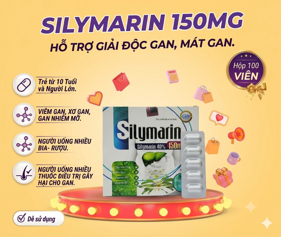 VIÊN UỐNG BỔ GAN SILYMAIRN