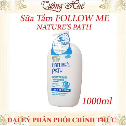 Sữa Tắm Dưỡng Da Follow me Nature's Path - 1000ml