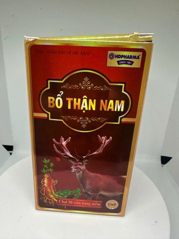 (Chai) Viên uống BỔ THẬN NAM 30V bổ thận, tăng cường sức khoẻ, giảm xuất sớm