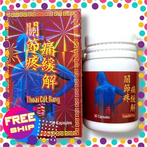 Xách Tay Xách Tay Viên Thoái cốt nang - Mã 1489 - giúp đau lưng, thấp khớp, tê liệt, đau khớp, tê nhức chân tay, viêm
