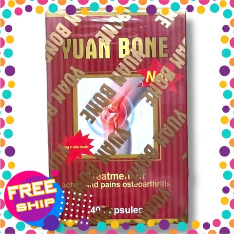 Xách Tay Xách Tay Thực phẩm Yuan Bone - Mã 1361 - Loại xịn - Loại siêu xịn - nhập khẩu Malaysia - Hộp 40 viên bản mới