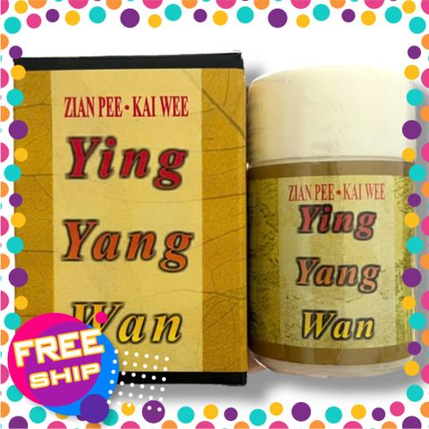 Xách Tay Chuẩn Bill Thực phẩm Ying Yang Wan ( Dinh dưỡng hoàn ) - 1 hộp gồm 33 viên - Mã 1534 - xuất xứ Hồng Kong