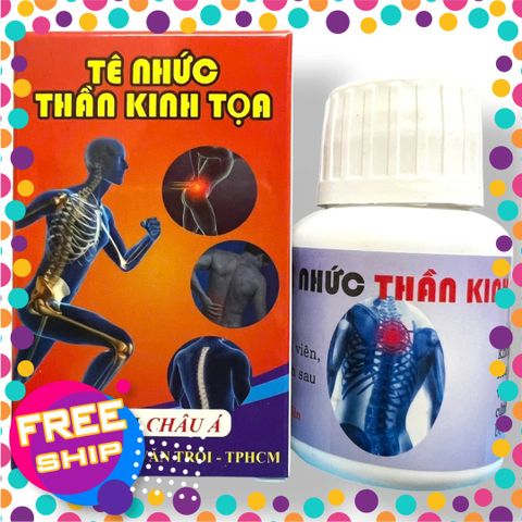 Xách Tay Chính Hãng Viên Tê nhức thần kinh tọa hỗ trợ đau nhức xương khớp, tê bì chân tay - Hộp 40 viên - Mã 2150 - xu