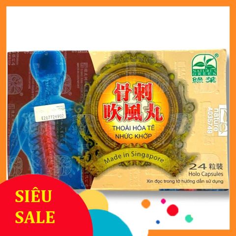 Fullbox Chuẩn Bill Viên uống Thoái hóa nhức khớp hoàn Plus - hàng Singapore - Giảm đau nhức xương khớp, tê bì chân