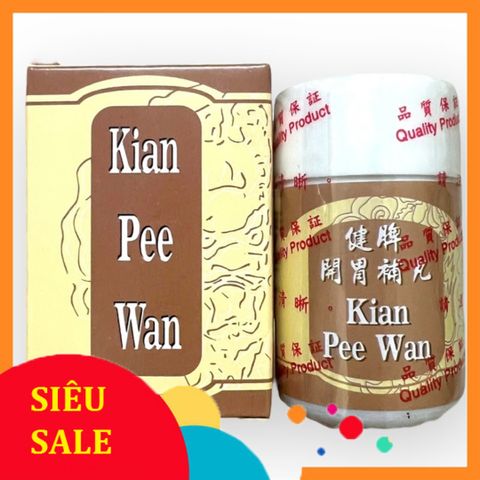 Fullbox Cao Cấp Thực phẩm Kian Pee ( Kiện Tỳ Hoàn ) - 1 hộp gồm 30 viên - Loại xịn - xuất xứ Malaysia - Mã 1062