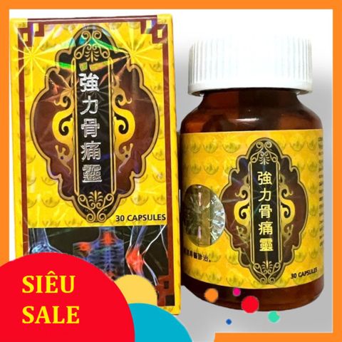 Fullbox Hàng Auth Viên Cường Lực Cốt Thống Linh - nhập khẩu Malaysia - Mã 1524 - Hộp 30 viên nội địa