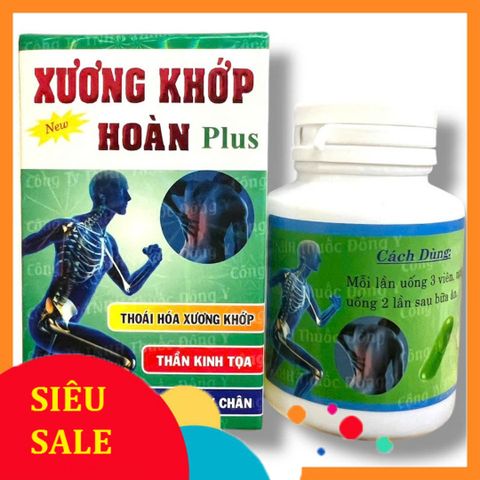 Fullbox Premium Thực phẩm Xương khớp hoàn Plus - xuất xứ Việt Nam - Mã 2126 - Hộp 40 viên đủ bill