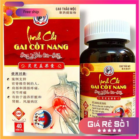 Nhập Khẩu Loại 1 Viên uống đau nhức xương khớp, tê bì chân tay Cao thảo mộc Linh chi gai cốt nang - Mã 1301 - giúp Tê