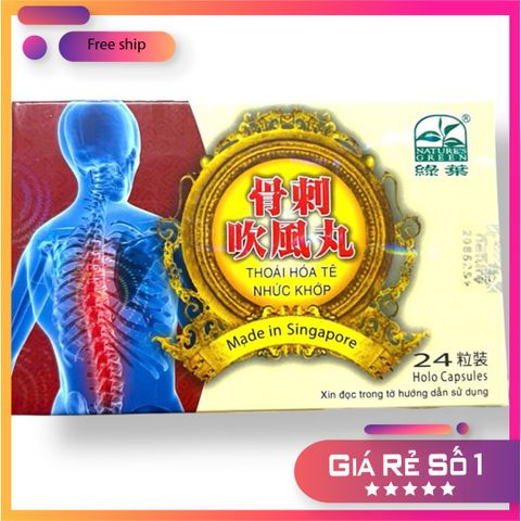 Nhập Khẩu Xách Tay TPCN Viên Hỗ Trợ Đau Nhức Xương Khớp, Tê Bì Chân Tay - Thoái hóa tê nhức khớp Nhập Khẩu Singapore -