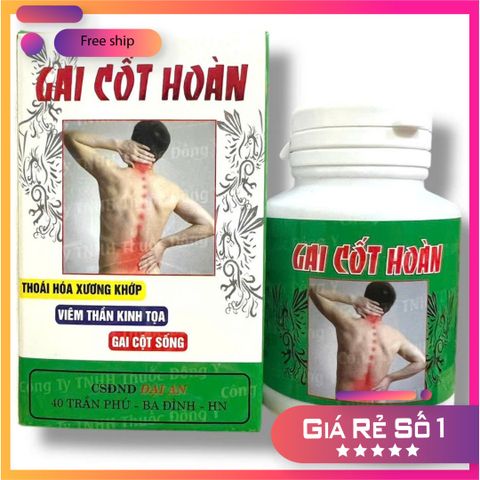 Nhập Khẩu Loại 1 Thực phẩm đau nhức xương khớp Gai cốt hoàn xuất xứ Việt Nam - Hộp 40 viên - Mã số 2128 đủ bill