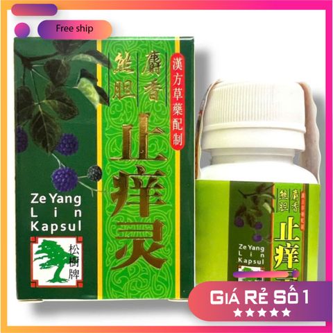 Nhập Khẩu Loại 1 Viên uống Chỉ Nhưỡng Linh - Mã 2096 - Xuất xứ Malaysia - Ze Yang Lin Kapsul - Hộp 30 viên
