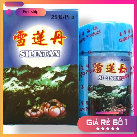 Nhập Khẩu Loại 1 Viên uống đau nhức xương khớp, tê bì chân tay Tuyết Liên Đơn ( Silintan ) - Hộp 25 viên - Mã 2147 - x