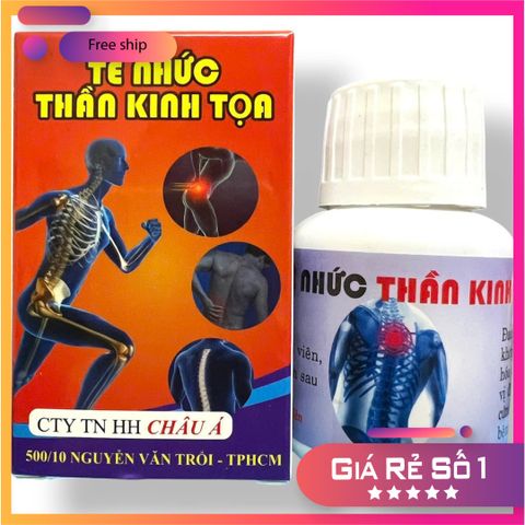 Nhập Khẩu Fullbox Viên đau nhức xương khớp, tê bì chân tay Tê nhức thần kinh tọa - Mã 2150 - Hộp 40 viên - xuất xứ Việ