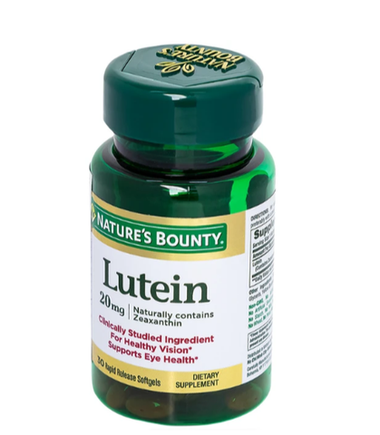 Viên uống giúp tăng cường thị lực cho mắt, giúp mắt khỏe mạnh Lutein Nature's Bounty (30 viên)