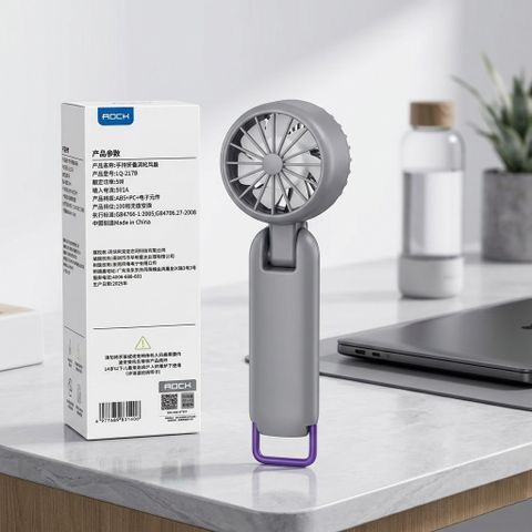 Quạt cầm tay Turbo ROCK LQ-217B, 100 cấp độ gió 776041