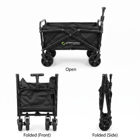 Xe kéo gấp gọn đa năng mini hãng Greemotion ( Đức ), để cốp xe hơi, đi dã ngoại, camping, du lịch 776058