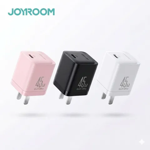 Củ Sạc Nhanh GaN Ultra 45W JOYROOM JR-TCG12 – Chân Gập Siêu Nhỏ 776072