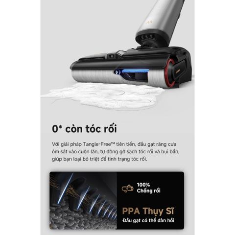 Máy hút bụi lau nhà XẺO MI Dreame Mova X40 Pro lau nước nóng 90°C, giặt & sấy khô giẻ 776086