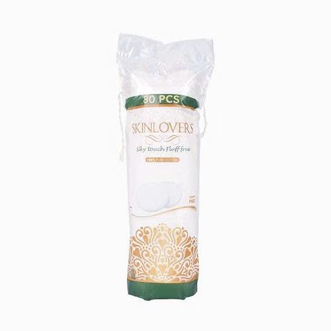 Bông tẩy trang Skinlovers 80 miếng mềm mịn xuất xứ Thổ Nhĩ Kỳ