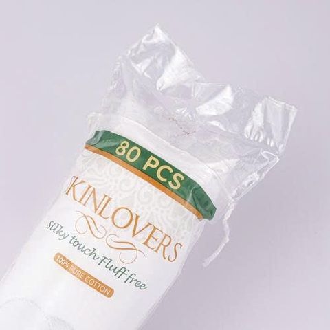 Bông tẩy trang Skinlovers 80 miếng mềm mịn xuất xứ Thổ Nhĩ Kỳ