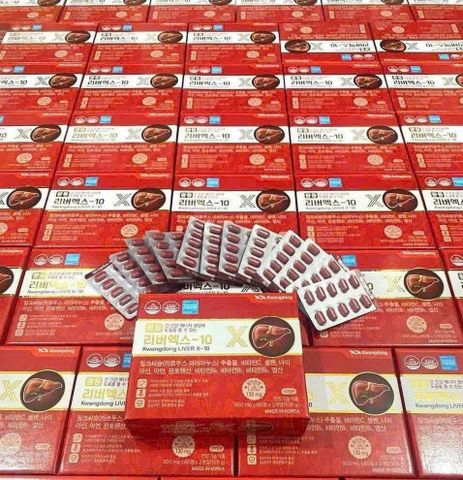 BỔ GAN KWANGDONG LIVERX-10 120 VIÊN – CHĂM SÓC LÁ GAN KHỎE, SỐNG KHỎE MỖI NGÀY