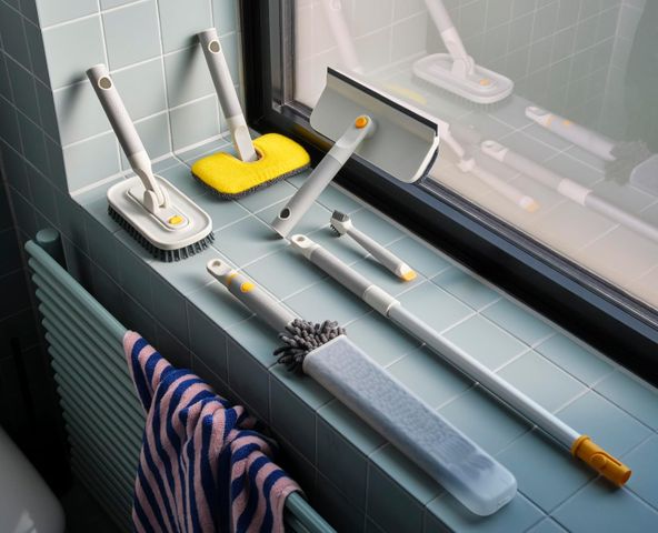 Bộ dụng cụ vệ sinh 6 món Joseph Joseph 6500031 CleanTech