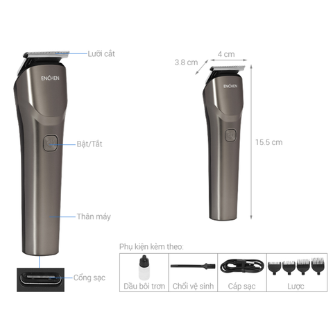 Tông đơ cắt tóc Enchen BEARDO 2