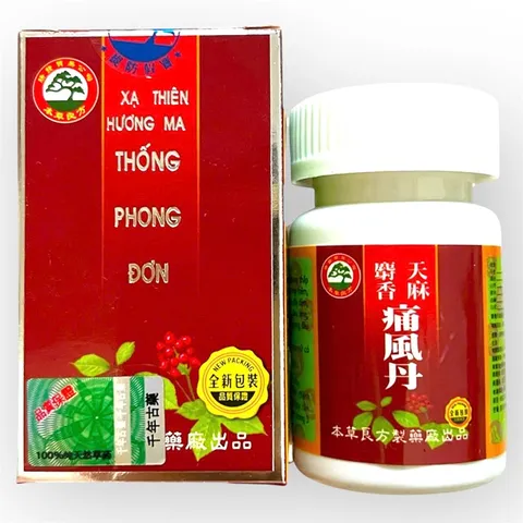 Viên uống đau lưng, nhức xương, phong thấp, viêm khớp, chân tay run, gai cột sống, tê bại tứ chi, thoái hoá khớp xuất xứ Malaysia - Hộp 30 viên - Mã số 1498 776314
