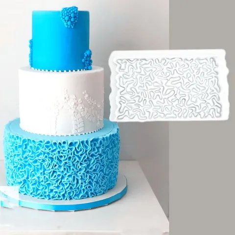 Khuôn silicon làm viền bánh, rau câu, fondant hình ziz zac - Mã số 1687 776481