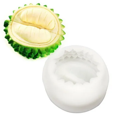 Khuôn silicon làm bánh, rau câu, socola trái sầu riêng - Mã số 1617 776482