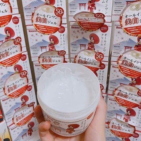 Kem Ủ Trắng Da Toàn Thân Hasuko Whitening Cream SPF50+ PA++++ Chính Hãng | Dưỡng Sáng Da, Cấp Ẩm, Chống Nắng Body