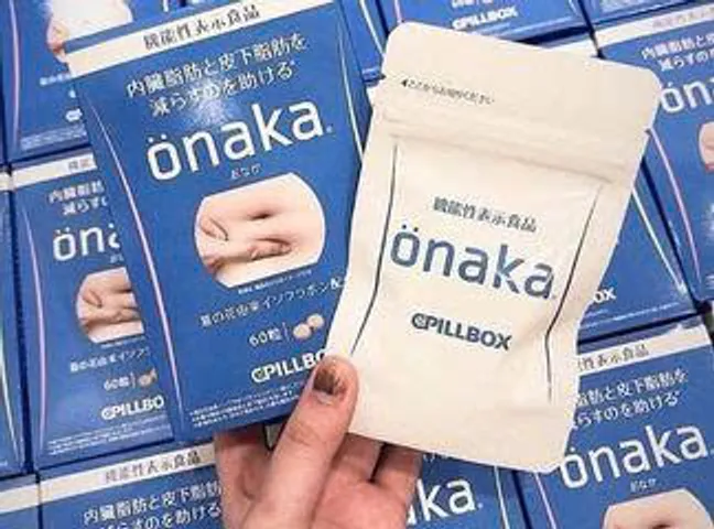 (Auth 100%) Viên uống Onaka Cpillbox Nhật Bản, giảm mỡ và đào thải chất béo ở vùng bụng, giảm eo hiệu quả.