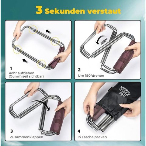 Ghế Xếp Dã Ngoại Siêu Nhẹ DEERFAMY – Gập Gọn Tải Trọng 100kg 776614