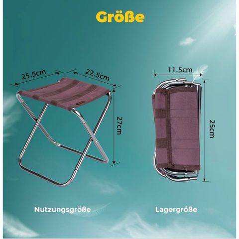 Ghế Xếp Dã Ngoại Siêu Nhẹ DEERFAMY – Gập Gọn Tải Trọng 100kg 776614