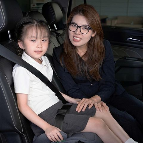 Ghế ngồi ô tô cho trẻ em Babyro Booster Plus(Có isofix), ghế nâng chiều cao cho bé 6 - 12 tuổi, tiêu chuẩn R129 776645