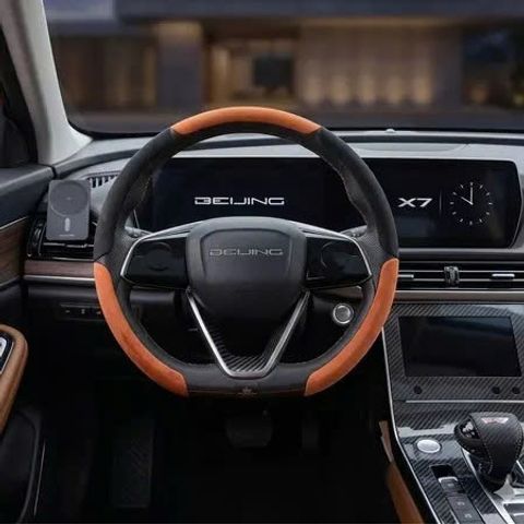 Bọc Vô Lăng 3 Mảnh Alcantara Vân Carbon – Mỏng Nhẹ, Chống Mồ Hôi 776651