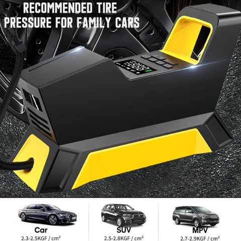 Máy Bơm Lốp Ô Tô CARSUN 100W – Hàng Amazon Mỹ, Tự Động Ngắt 776662