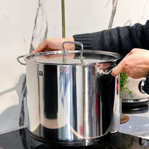 Nồi luộc gà ZWILLING Twin Classic 28cm 14L inox 18/10 đáy SIGMA Classic. Hàng chính hãng