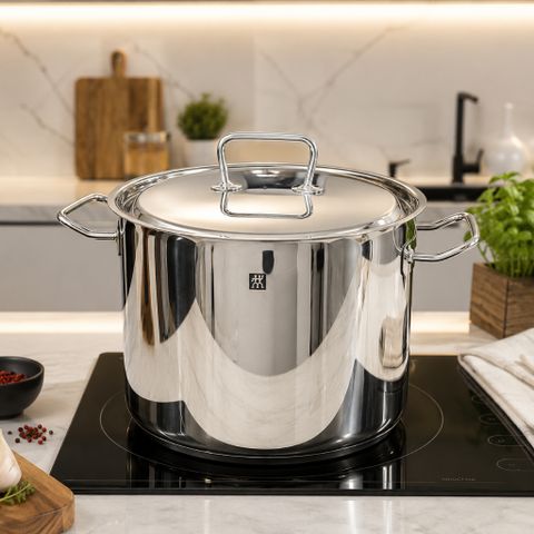 Nồi luộc gà ZWILLING Twin Classic 28cm 14L inox 18/10 đáy SIGMA Classic. Hàng chính hãng