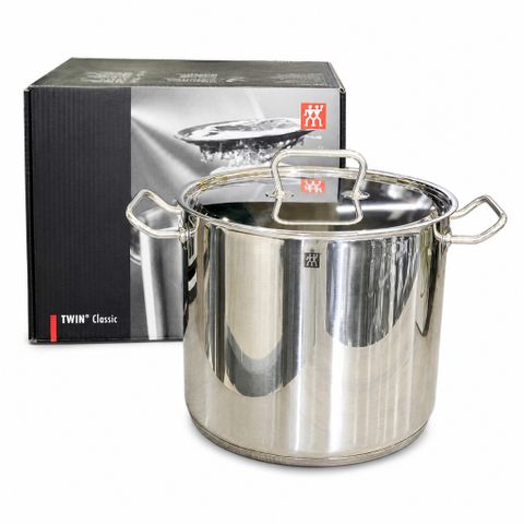 Nồi luộc gà ZWILLING Twin Classic 28cm 14L inox 18/10 đáy SIGMA Classic. Hàng chính hãng
