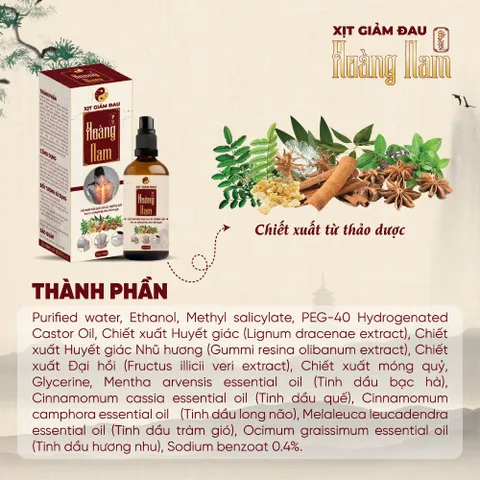 Xịt Thảo Dược Làm Dịu Da – Cho Cảm Giác Dễ Chịu Sau Vận Động 50ml