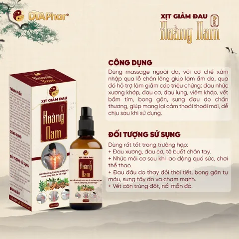 Xịt Thảo Dược Làm Dịu Da – Cho Cảm Giác Dễ Chịu Sau Vận Động 50ml