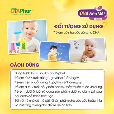 Thạch ăn DHA bổ sung dưỡng chất cho não, tốt cho thị lực tăng đề kháng cho bé Hộp 20G 776754