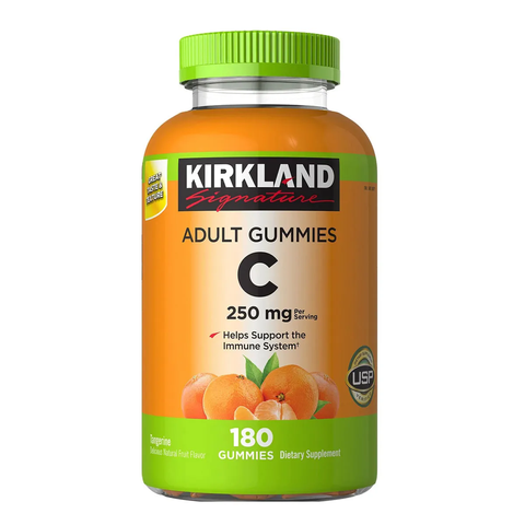 Kẹo dẻo vitamin C Kirkland Adult Gummies C 250mg của Mỹ
