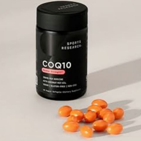 Viên uống Sports Research CoQ10 USP Grade 100 mg 120 viên - Sản xuất năng lượng tế bào & Hỗ trợ sức khỏe Tim mạch - S/P Chuẩn Mỹ