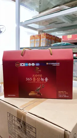 NƯỚC HỒNG SÂM NHUNG HƯƠU LINH CHI 365 HANKWANJANG HÀN QUỐC
