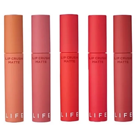 Son kem lì It’s Skin Life Color Lip Crush Matte (ko hộp giấy)