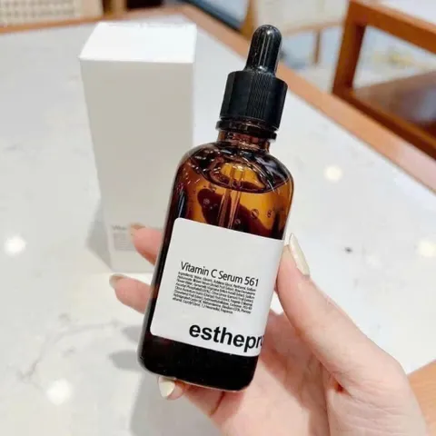 Tinh chất Vitamin C Serum 561 Esthemax Hàn Quốc 100ml. Chống lão hóa, dưỡng trắng da, giảm thâm mụn