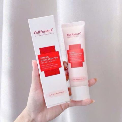 Kem Chống Nắng Cell Fusion C Màu Hồng Nâng Tone 50ml 776818