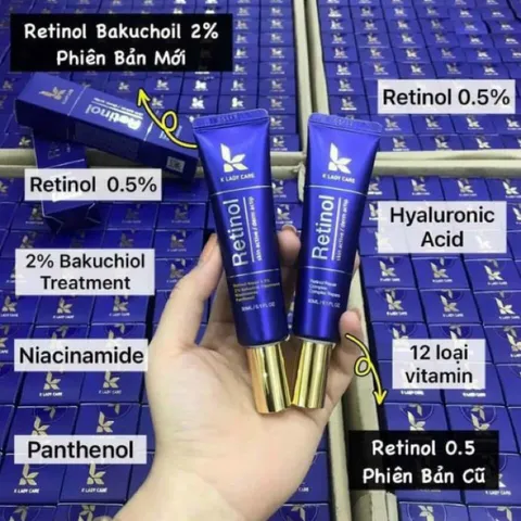 Kem/Serum Retinol K Lady Care Repair Hàn Quốc Kem Dưỡng Da Giúp Trẻ Hóa 30ml